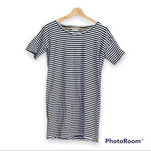 Everlane The Striped Cotton Tee Shirt Dress Size XS